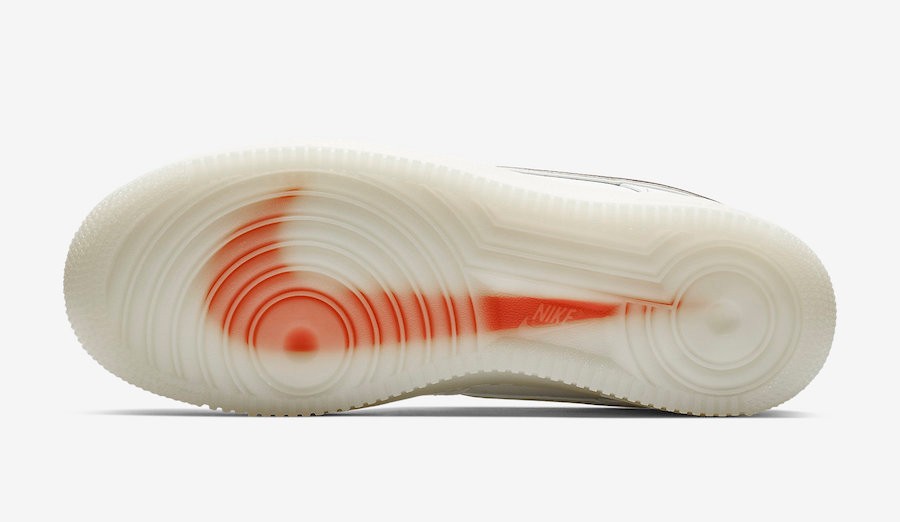 af1纯白联名,owaf1联名黄色开箱