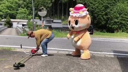 因为花样作死被解雇的吉祥物,卖萌吉祥物