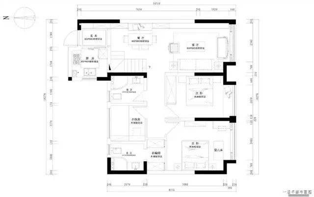 复式中式沙发背景墙,纯中式客厅挑空沙发墙
