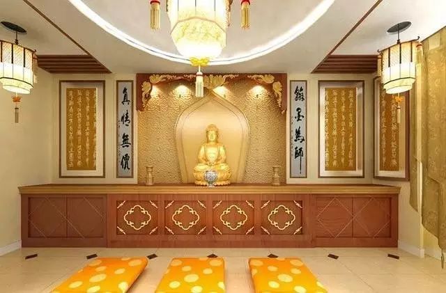家里设的佛堂都需要准备什么,家用佛堂设置注意事项