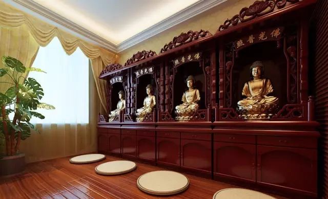 家里设的佛堂都需要准备什么,家用佛堂设置注意事项