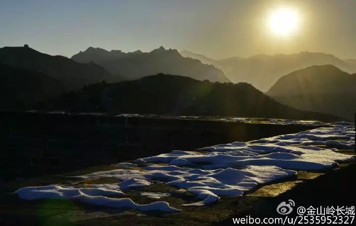 金山岭长城日出美景视频,金山岭长城元旦时看日出最佳地点