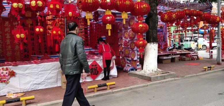 年味越来越浓广西钦州,钦州老街春节