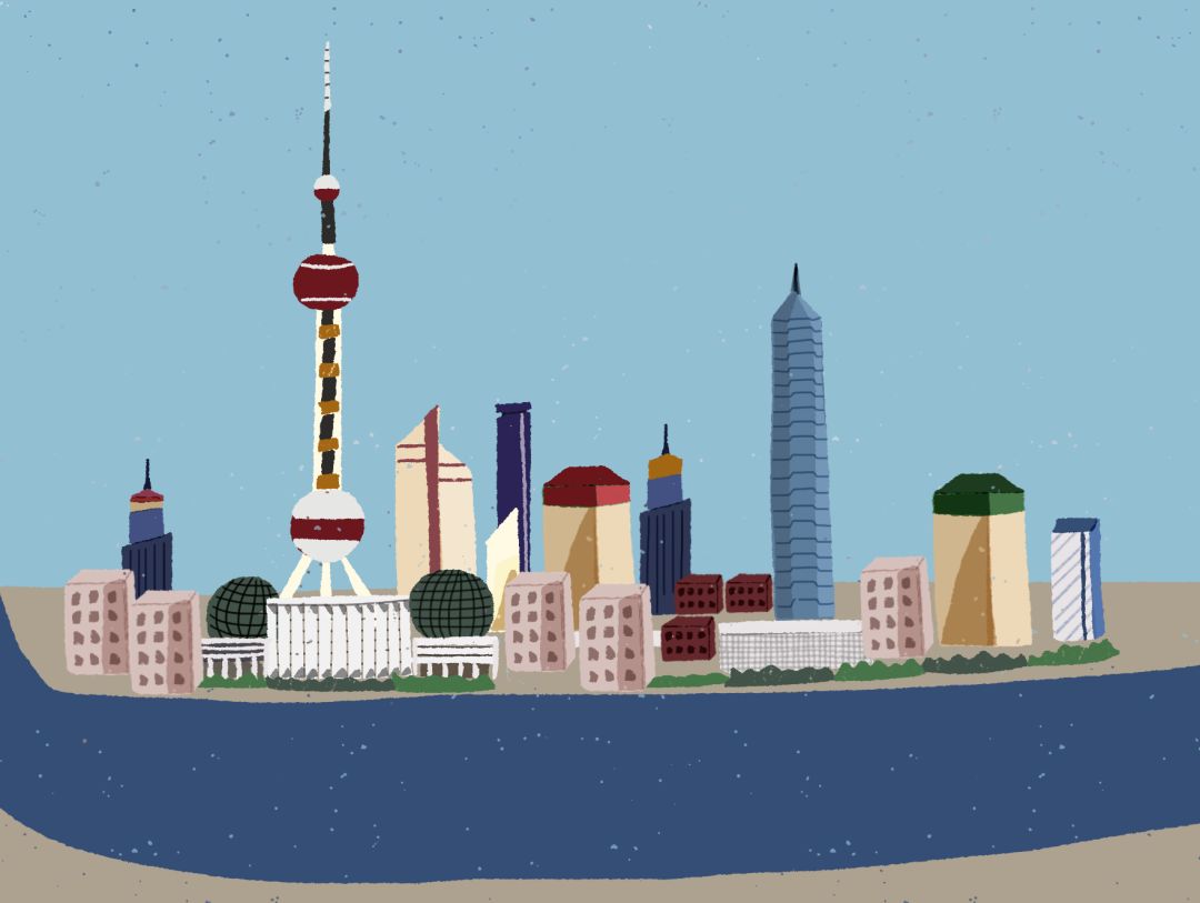 10年前的上海和今天的上海,1990的上海图文