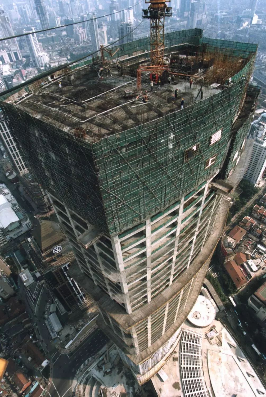 10年前的上海和今天的上海,1990的上海图文