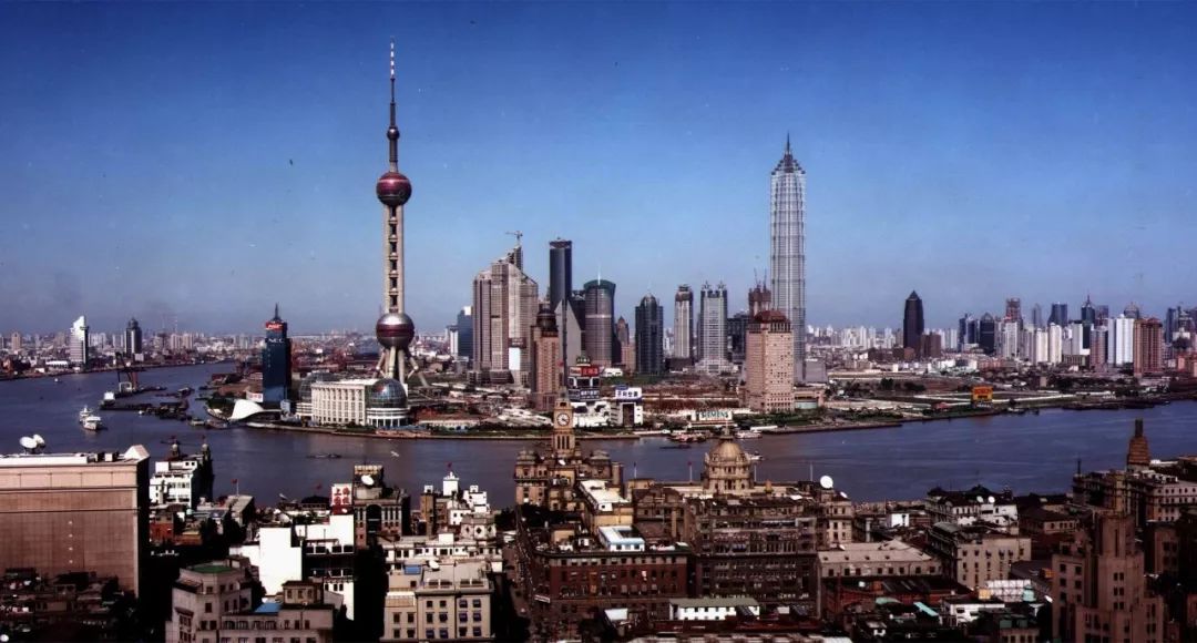 10年前的上海和今天的上海,1990的上海图文