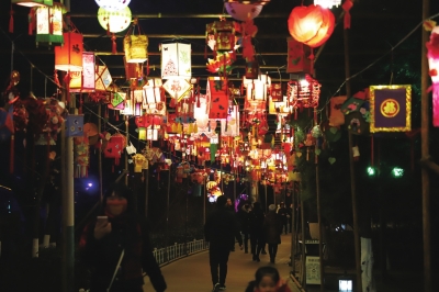 2019年的西固灯会,2022年西固金城公园有灯会吗