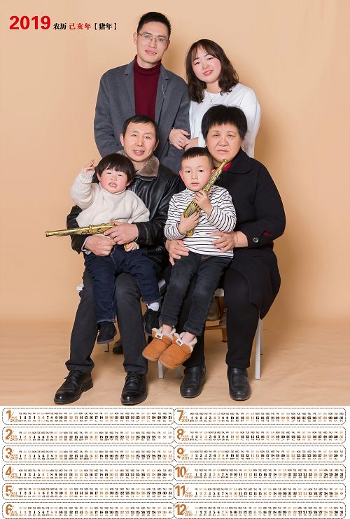 全家福定格团圆幸福时刻,全家福定格幸福时刻