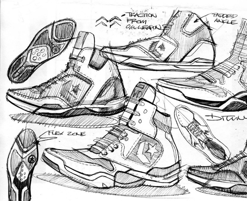 converse经典篮球鞋,converse非经典系列篮球鞋weapon