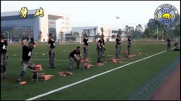 军队搏击视频教学,帅气威武的教官