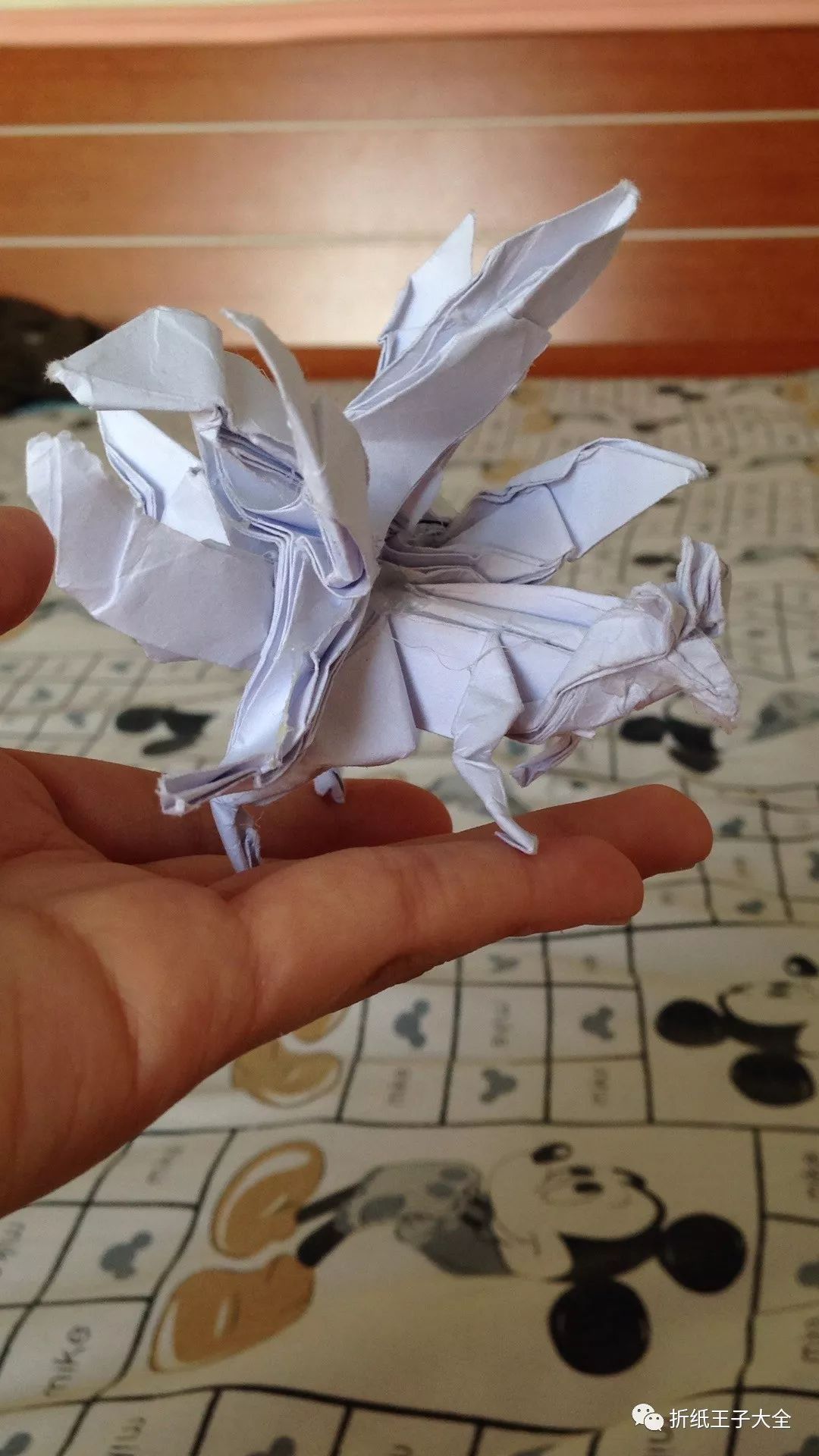 折纸作业教程,白玫瑰作业本折纸