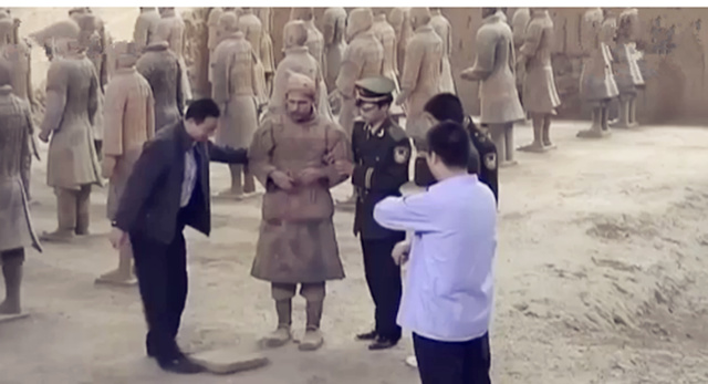 外国人对兵马俑惊叹不已,兵马俑怎么震惊世界的