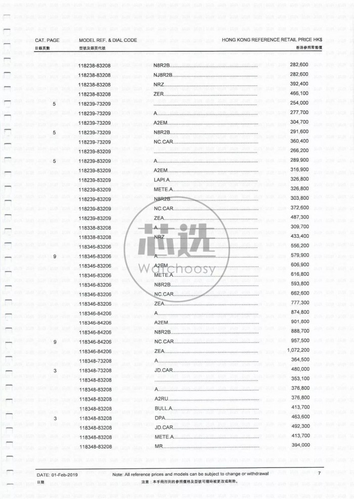 劳力士香港官网报价表最新版,香港劳力士价格最低的款式
