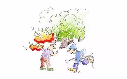 马关县山火民警奋力扑救,各地山火扑救情况