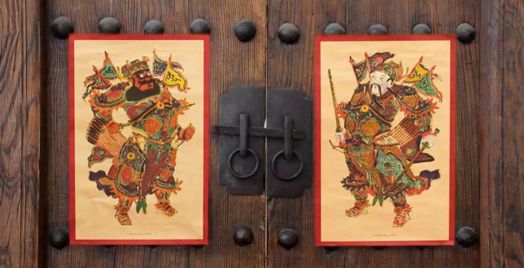 年画一贴过年氛围就来了,过年老家贴的年画