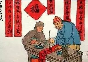 年画一贴过年氛围就来了,过年老家贴的年画