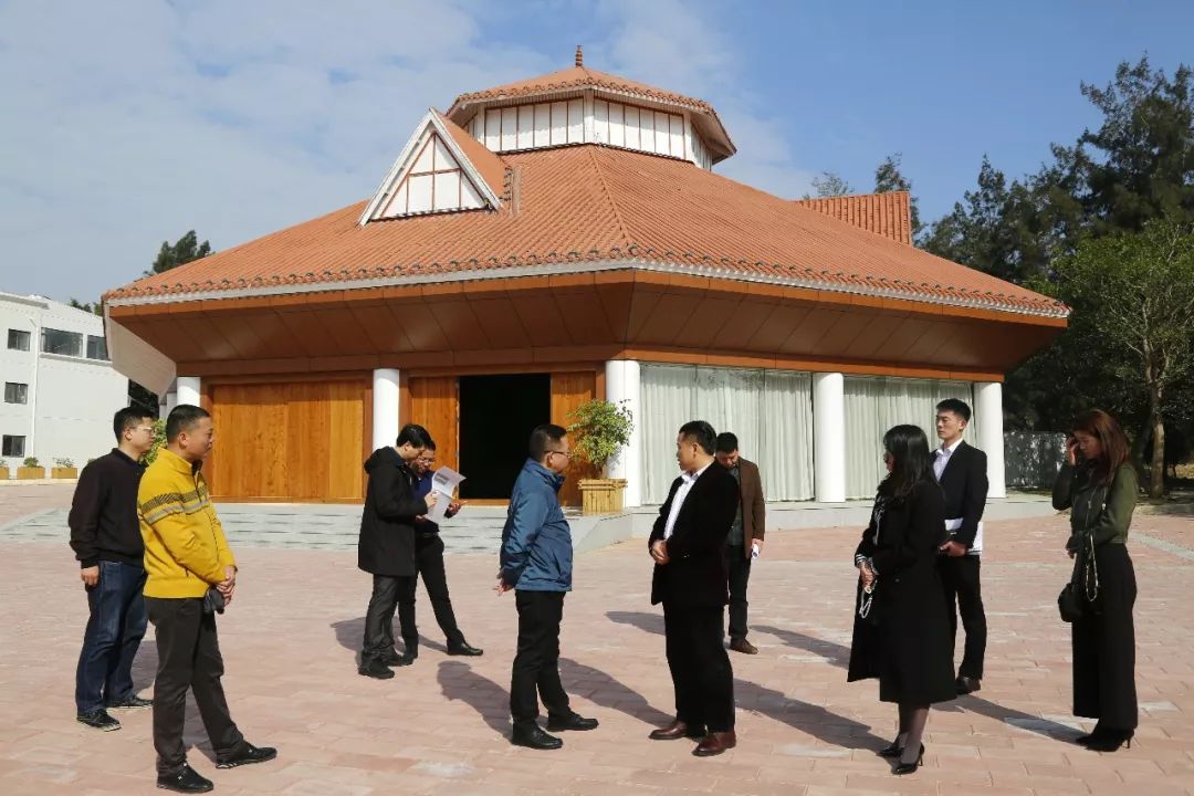 健生生物技术有限公司董事长张彬一行到北岸调研