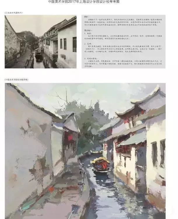 写生作品美术生,美术生写生水粉画技巧