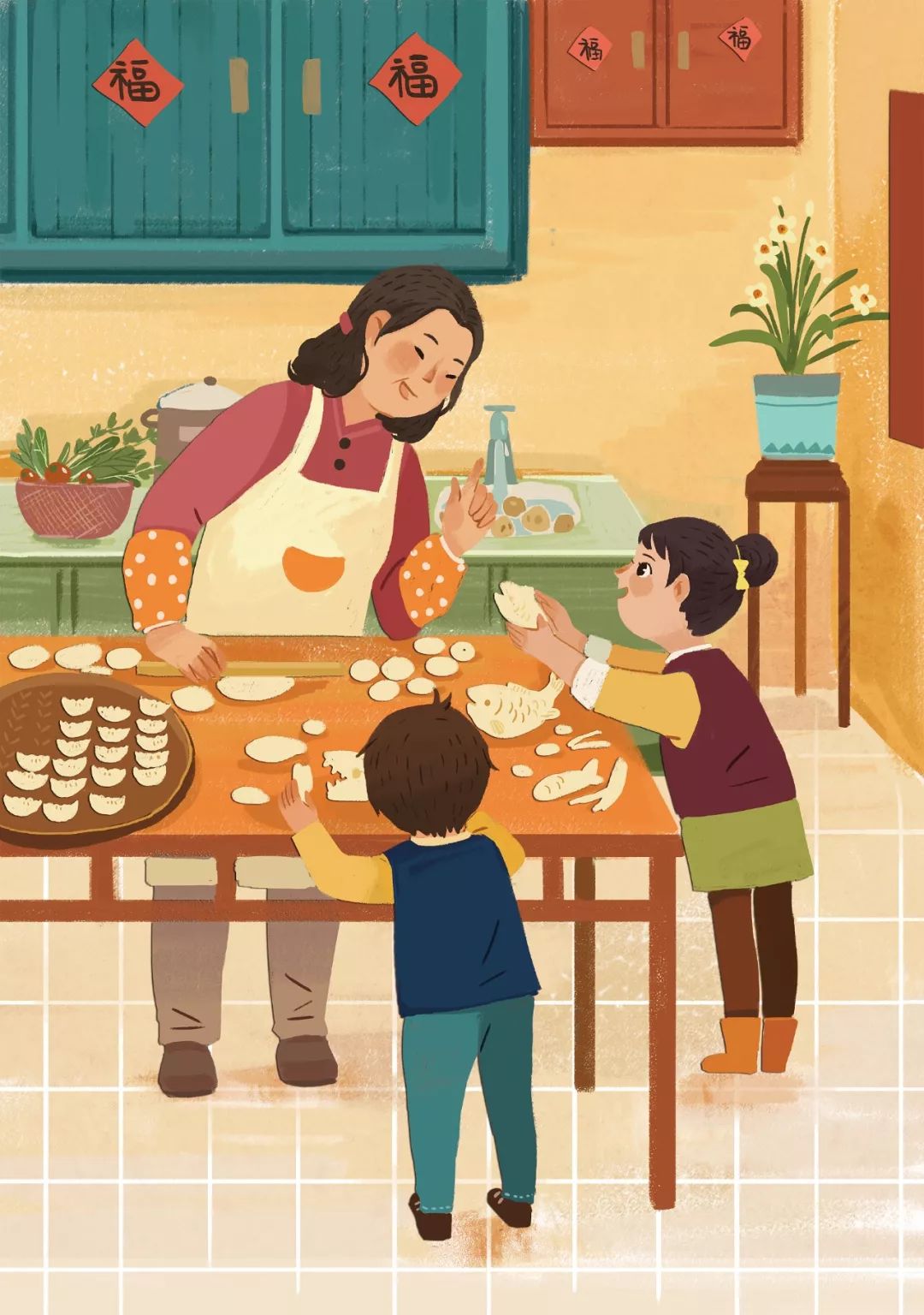 新春民俗初五迎财神吃饺子,正月初五吃饺子迎财神朋友圈