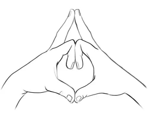 瑜伽知识七个实用的冥想手印,瑜伽七个脉轮冥想