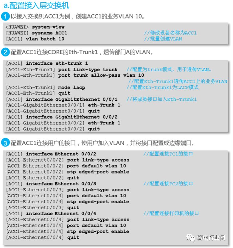 华为配置交换机详细教程,华为交换机5720如何清除所有配置
