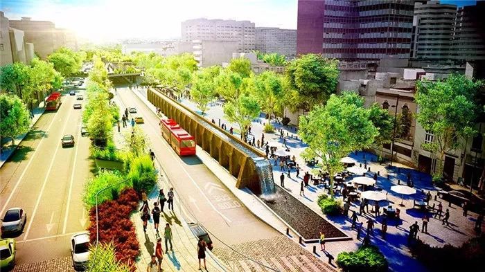 道路景观绿化带设计方案,道路绿化带设计平面图手绘