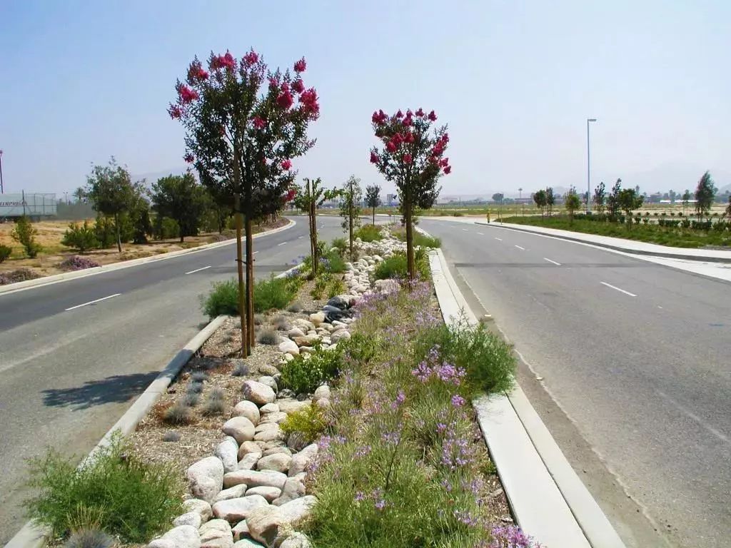 道路景观绿化带设计方案,道路绿化带设计平面图手绘