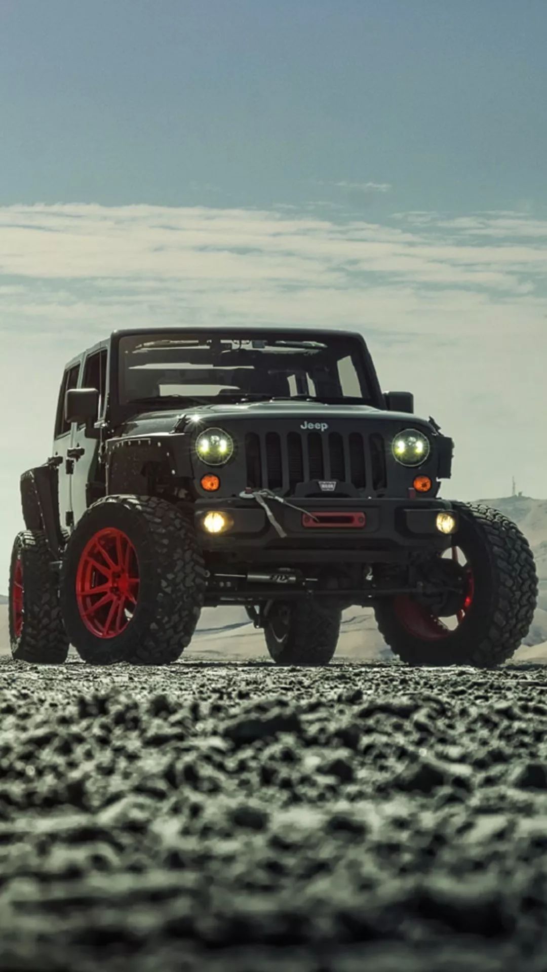 牧马人壁纸4k超清全面屏,jeep牧马人手机壁纸