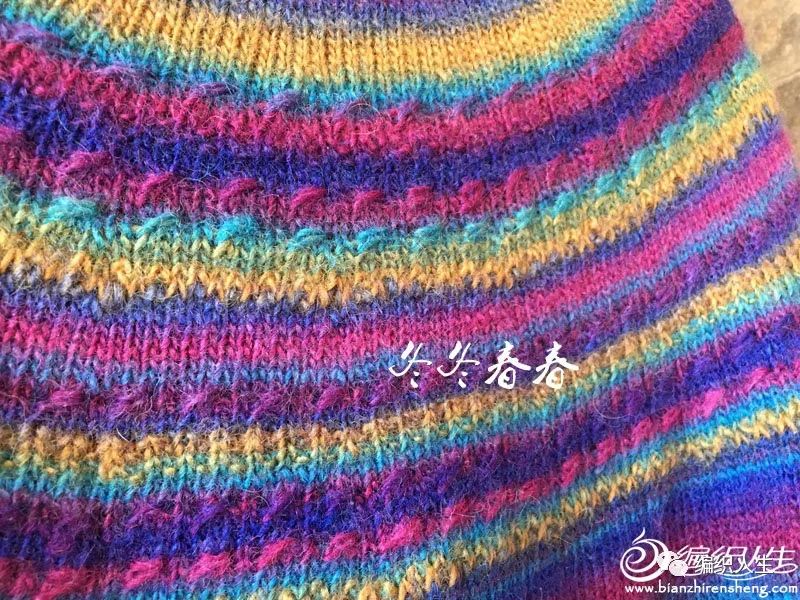 杂志款秋香黄棒针套头款毛衣图解,小姑娘套头插肩袖毛衣教程