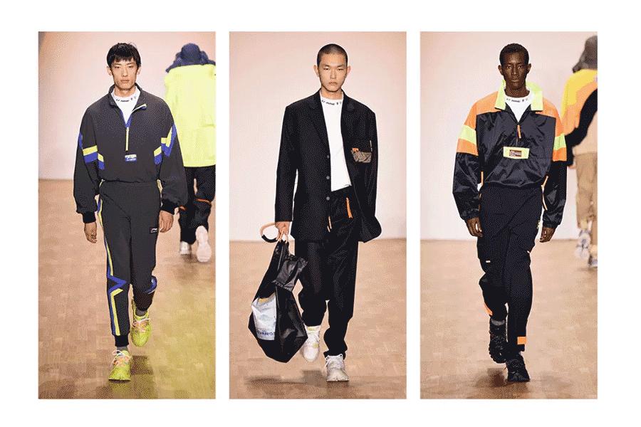 lining李宁2019纽约时装周v8彩色,李宁品牌热潮