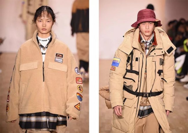 lining李宁2019纽约时装周v8彩色,李宁品牌热潮