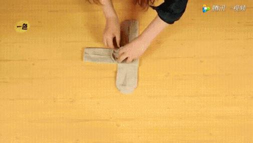 秋冬外套折叠收纳方法,阔腿裤的折叠方法秋冬