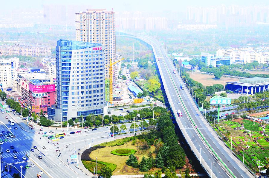 安庆区域性中心城市,推进城市蝶变