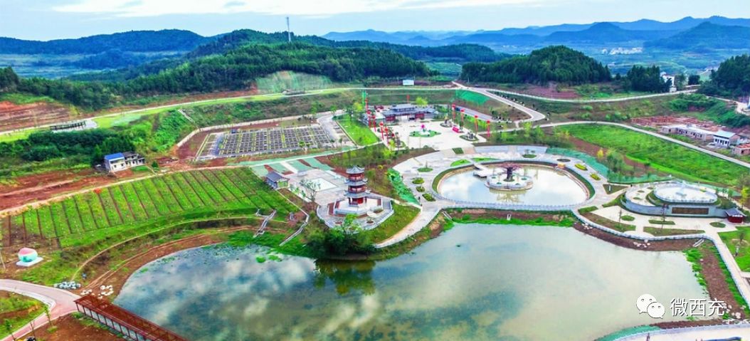 西充一区三带规划图,西充名人故里