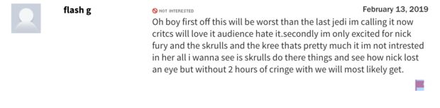 漫威《惊奇队长》还没上映就被人黑了