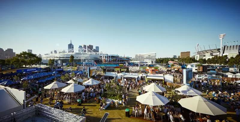 澳网带来的收益,澳网墨尔本