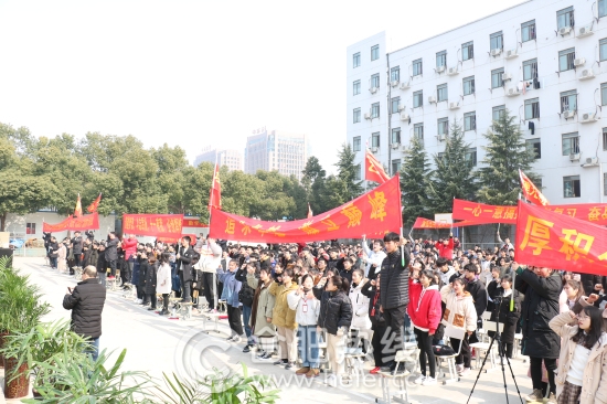 梦想启航百日誓师,龙翔高复学校百日誓师