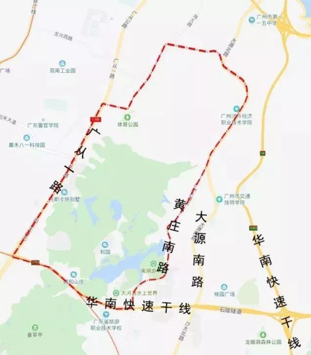 白云超大型村子,白云片区未来规划