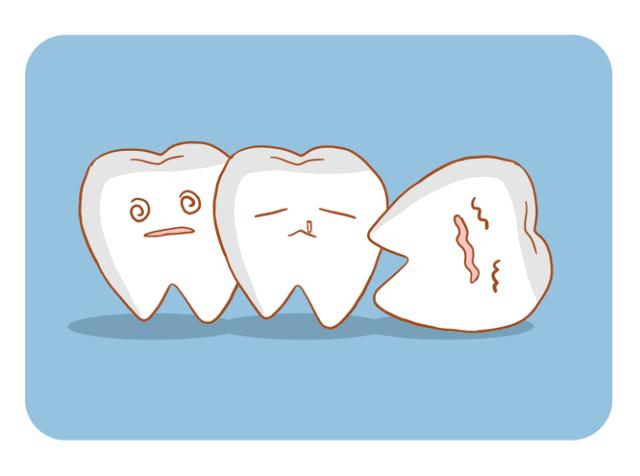 乳牙滞留成年人牙周炎,提醒家长关注幼儿口腔健康的语言