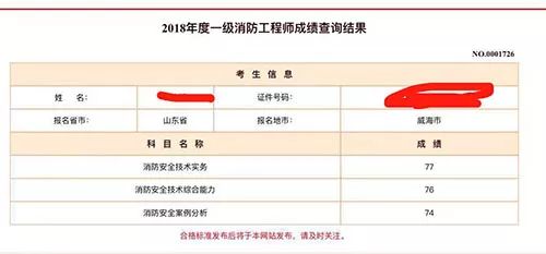 2018一级消防工程师考后感，233网校喜报连连！附图~