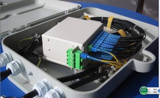 弱电光纤施工方法图解,小区完成ftth改造光纤入户