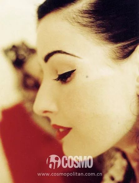 倪妮不画眼线的眼妆,倪妮美人计高清图片