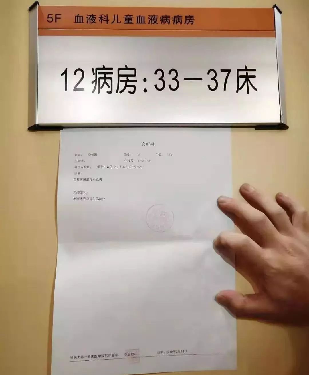7岁女孩白血病想上学,我想回学校上课