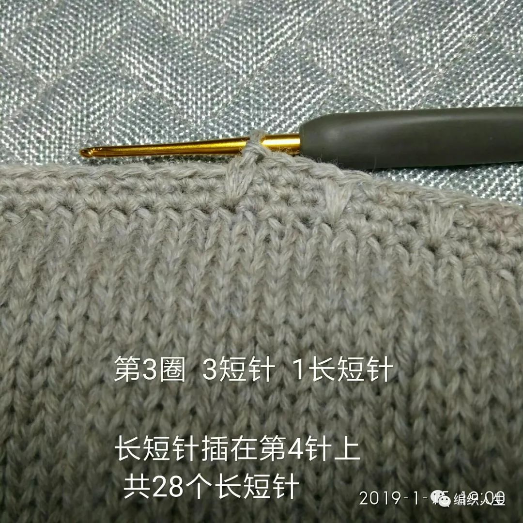 蝴蝶结花帽的编织教程,蝴蝶结花编织全教程