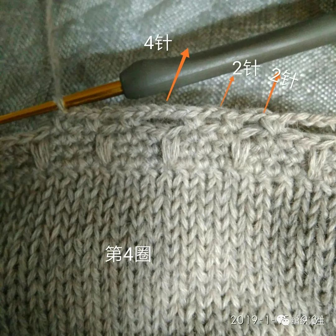 蝴蝶结花帽的编织教程,蝴蝶结花编织全教程