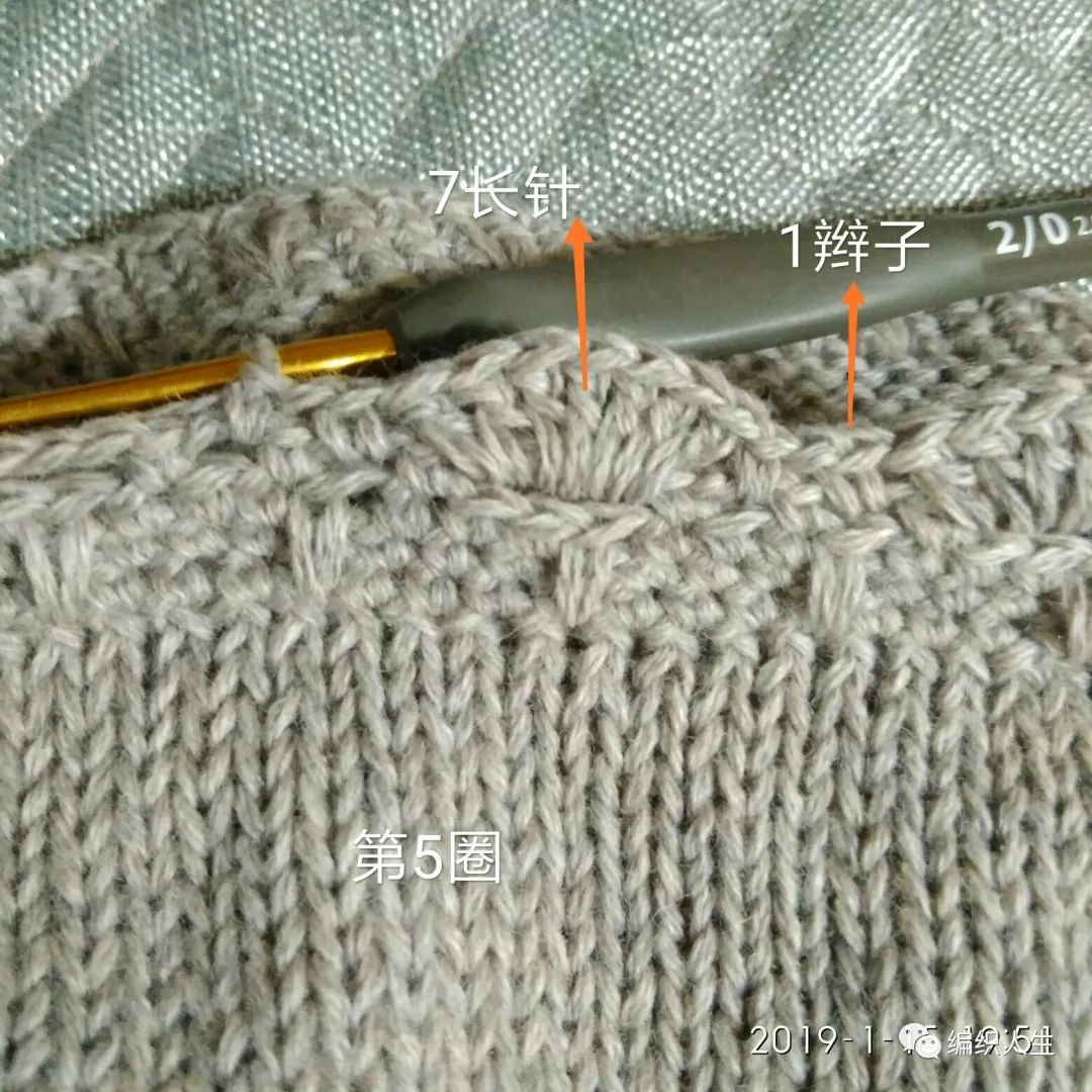 蝴蝶结花帽的编织教程,蝴蝶结花编织全教程