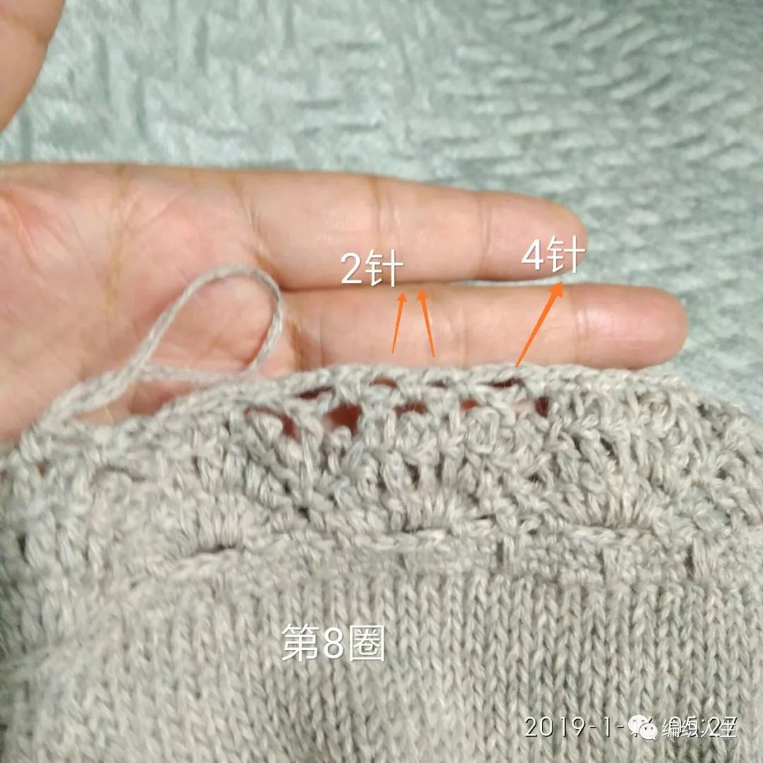 蝴蝶结花帽的编织教程,蝴蝶结花编织全教程