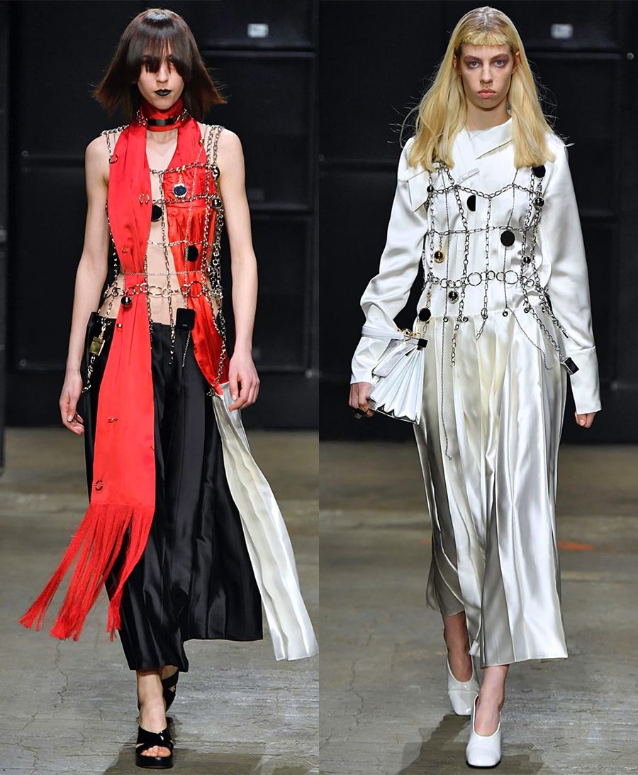 今年最流行的套装元素,最近的流行元素