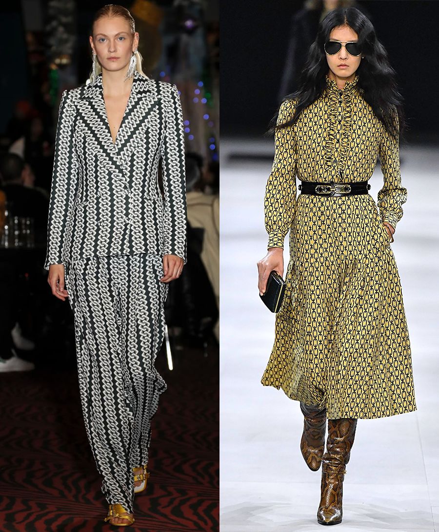 今年最流行的套装元素,最近的流行元素