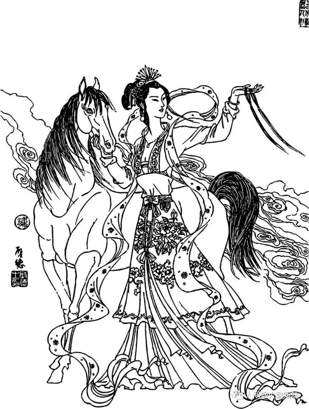 源于蜀地的蚕神马头娘与狮身人面像类似，它带来了丝绸之路的繁荣